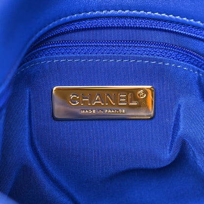 Chanel Lambskin Quilted Medium Chanel 19 Flap Blue 6 of 10