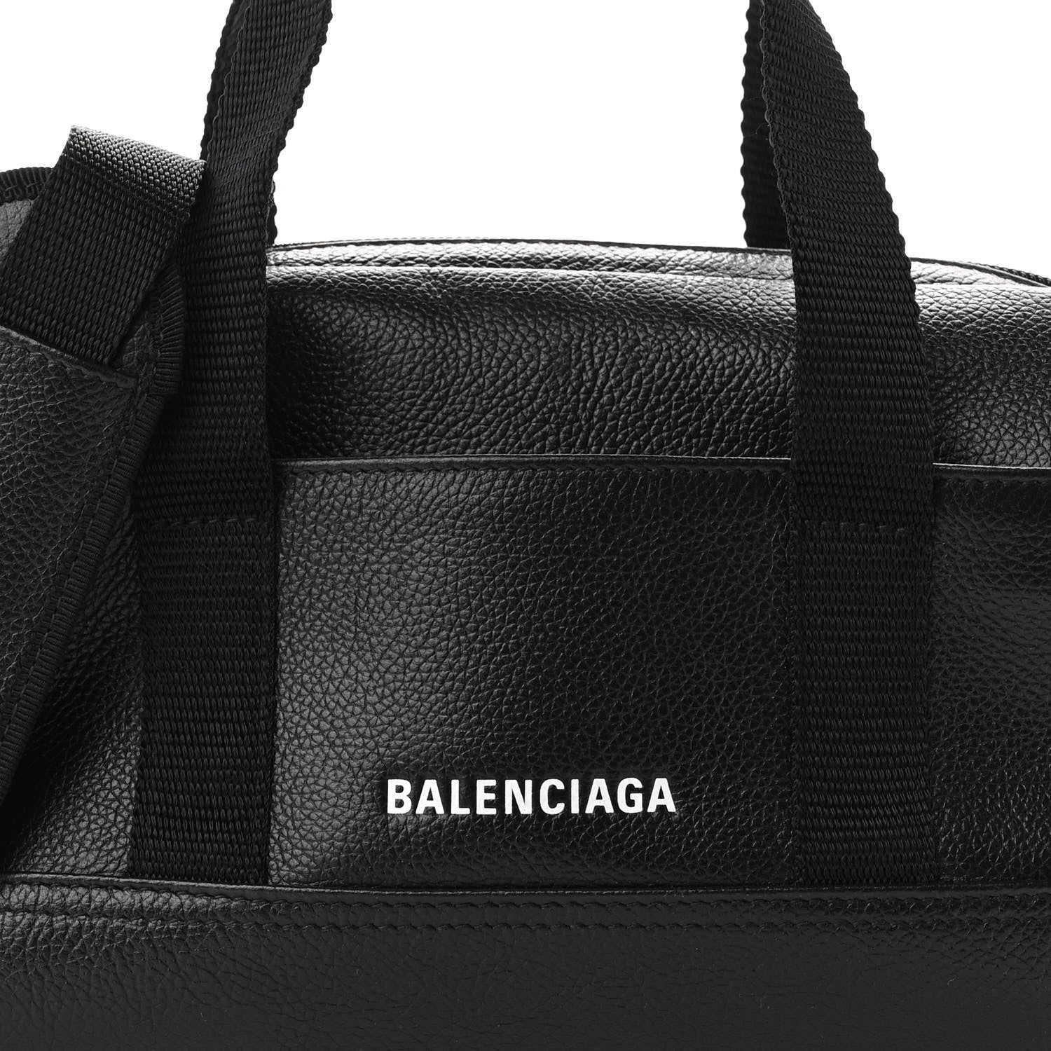 Balenciaga Calfskin Mens Explorer Small Duffle Bag Black 8 of 9