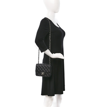 Chanel Caviar Quilted Mini Square Flap Black 2 of 9
