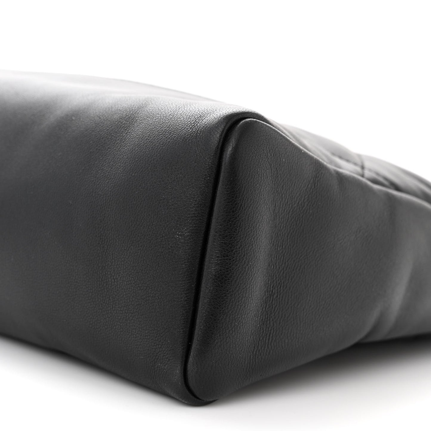 Lambskin Quilted Large 31 Shopping Bag Black