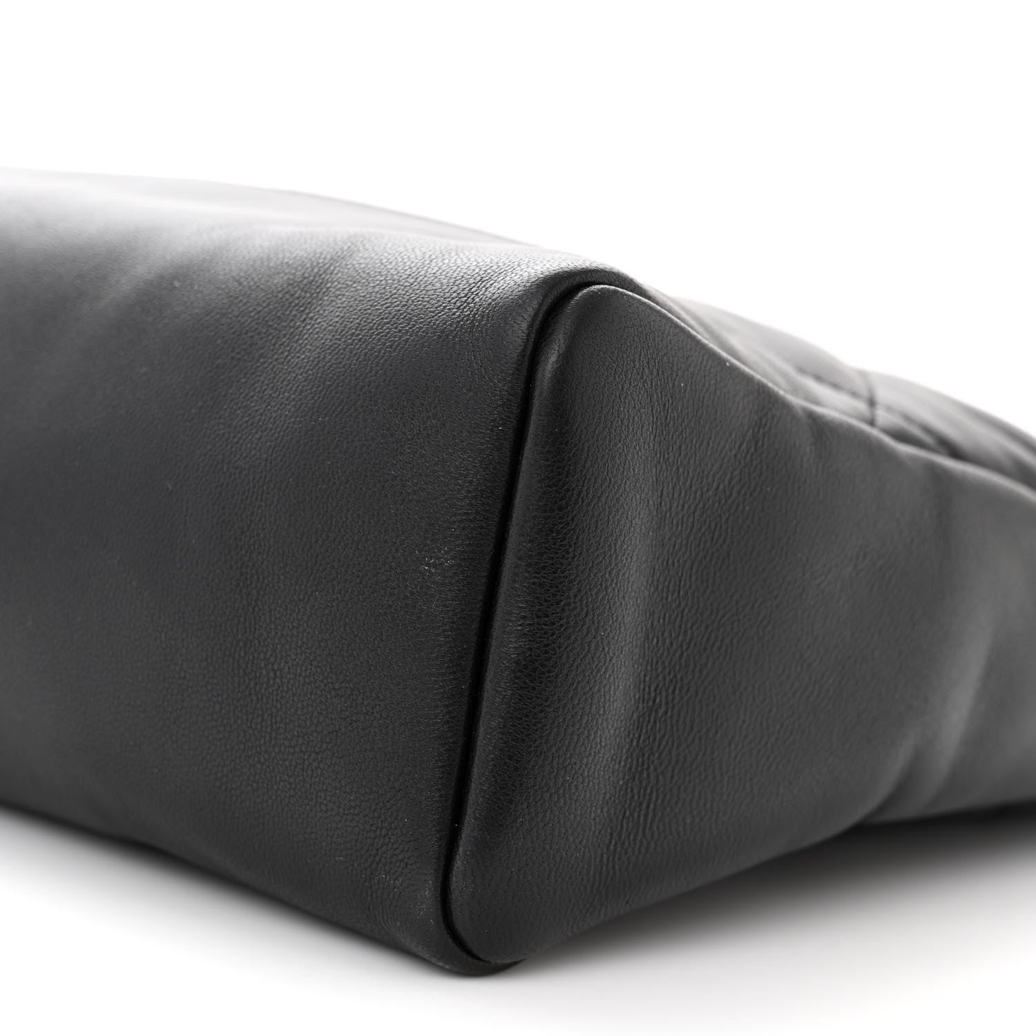 Chanel Lambskin Quilted Large 31 Shopping Bag Black 10 of 10