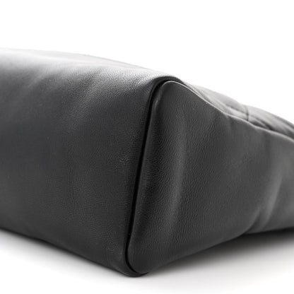 Chanel Lambskin Quilted Large 31 Shopping Bag Black 10 of 10