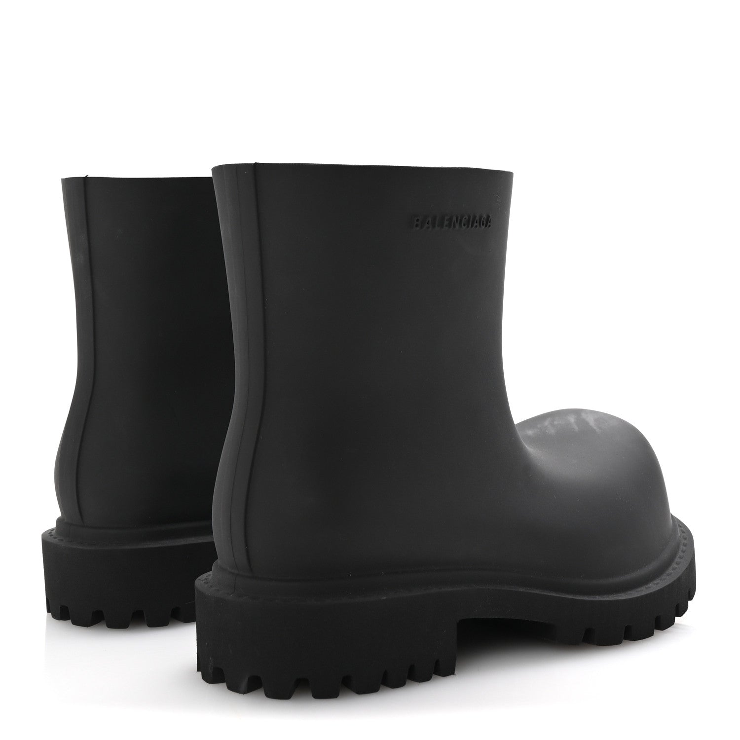 Balenciaga Rubber Steroid Bootie 37 Black 5 of 8