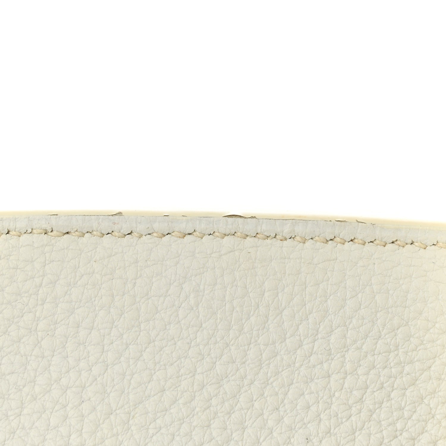 Hermes Taurillon Clemence Birkin 35 White 10 of 16