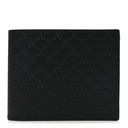 Gucci Microguccissima Bi-Fold Wallet Black 1 of 7