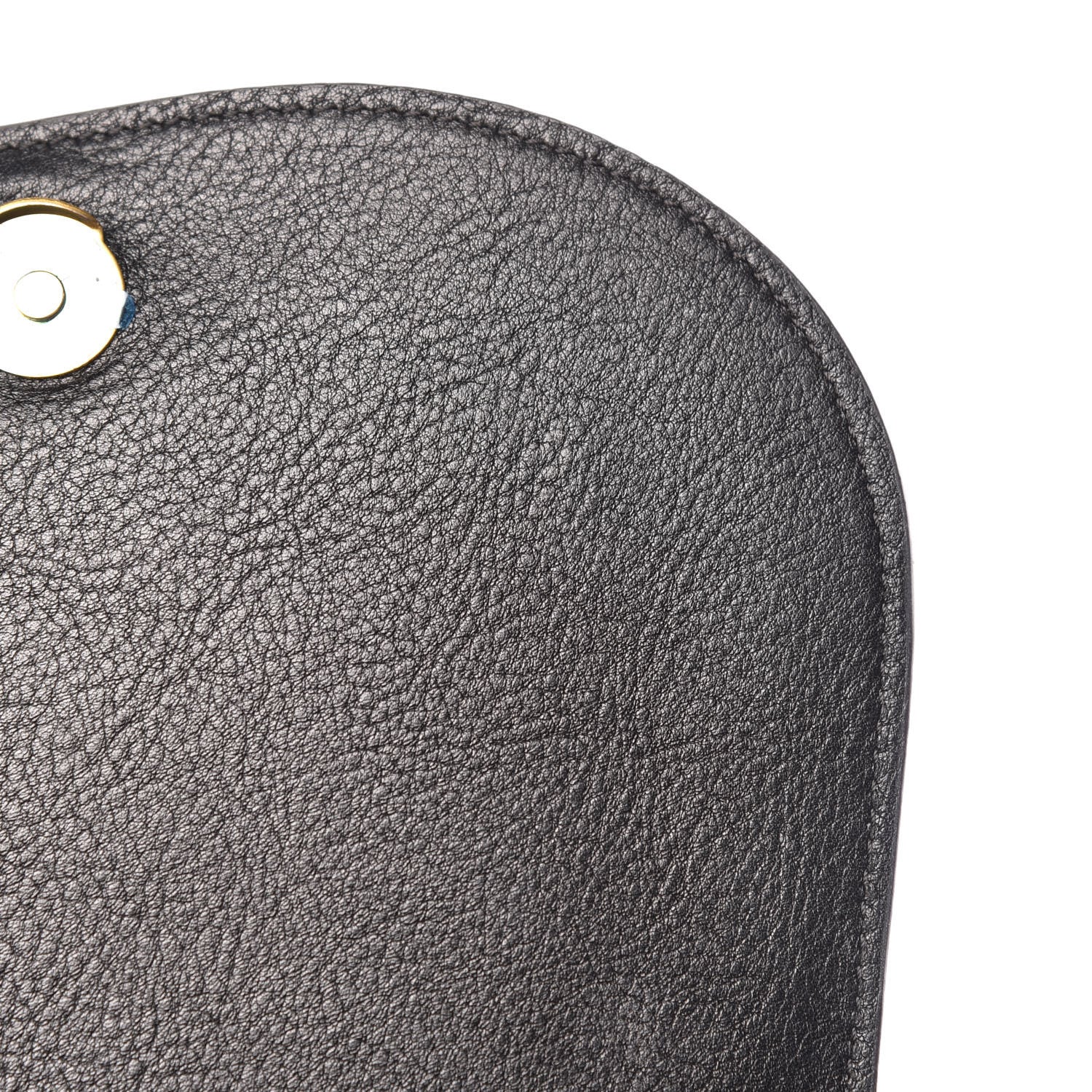 Chloe Calfskin Suede Small Nile Bracelet Bag Black 9 of 14