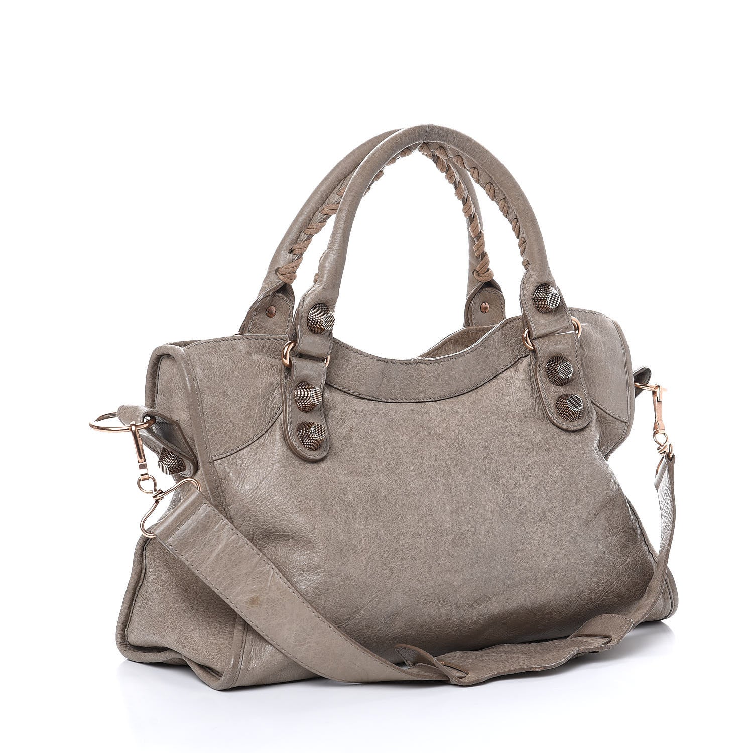 Balenciaga Agneau Giant 21 Rose Gold Hardware City Papyrus 2 of 8