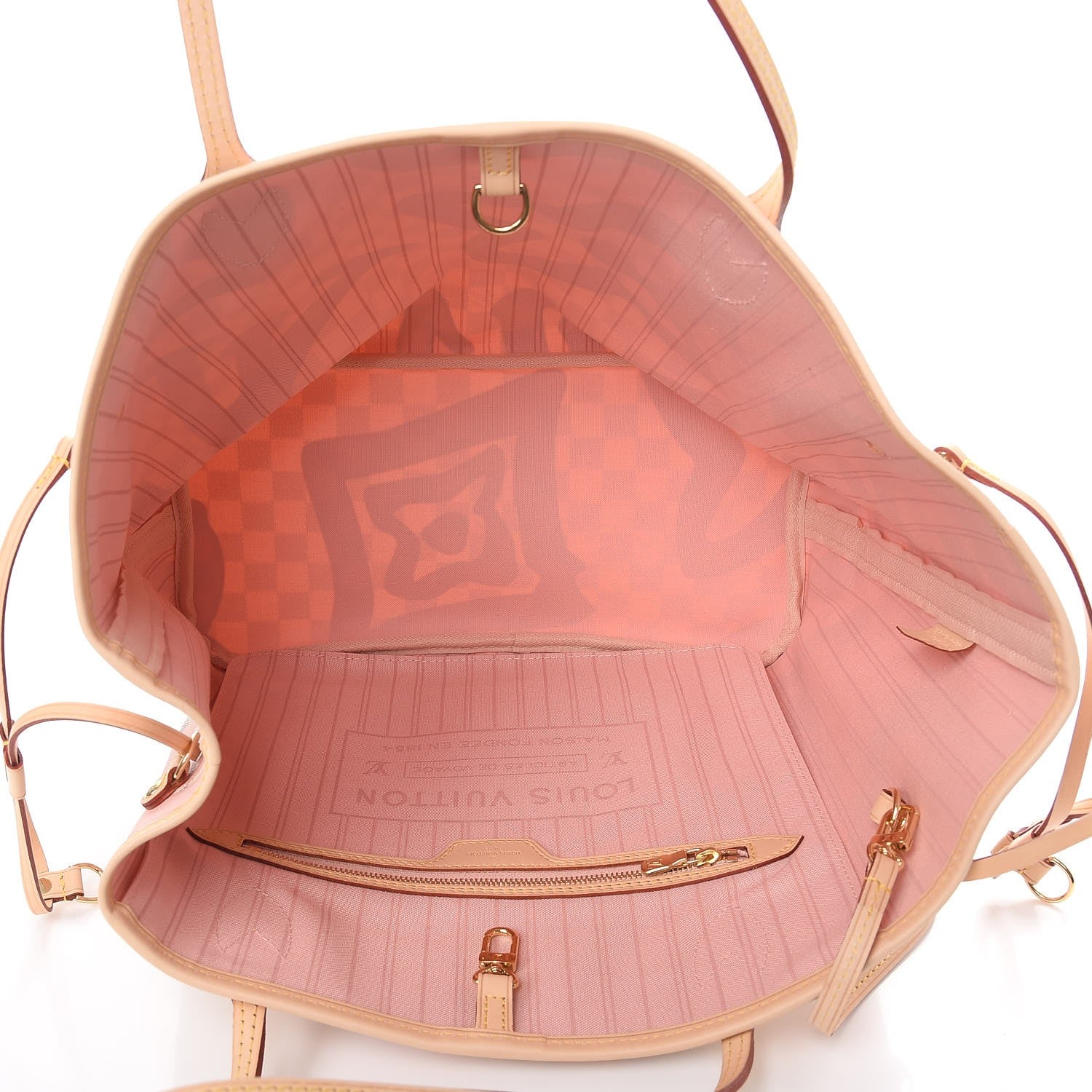 Louis Vuitton Damier Azur Tahitienne Neverfull MM 6 of 10