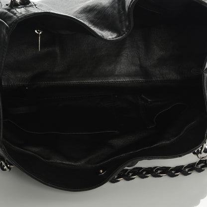 Chanel Glazed Caviar East West Modern Chain Tote Black 5 of 7