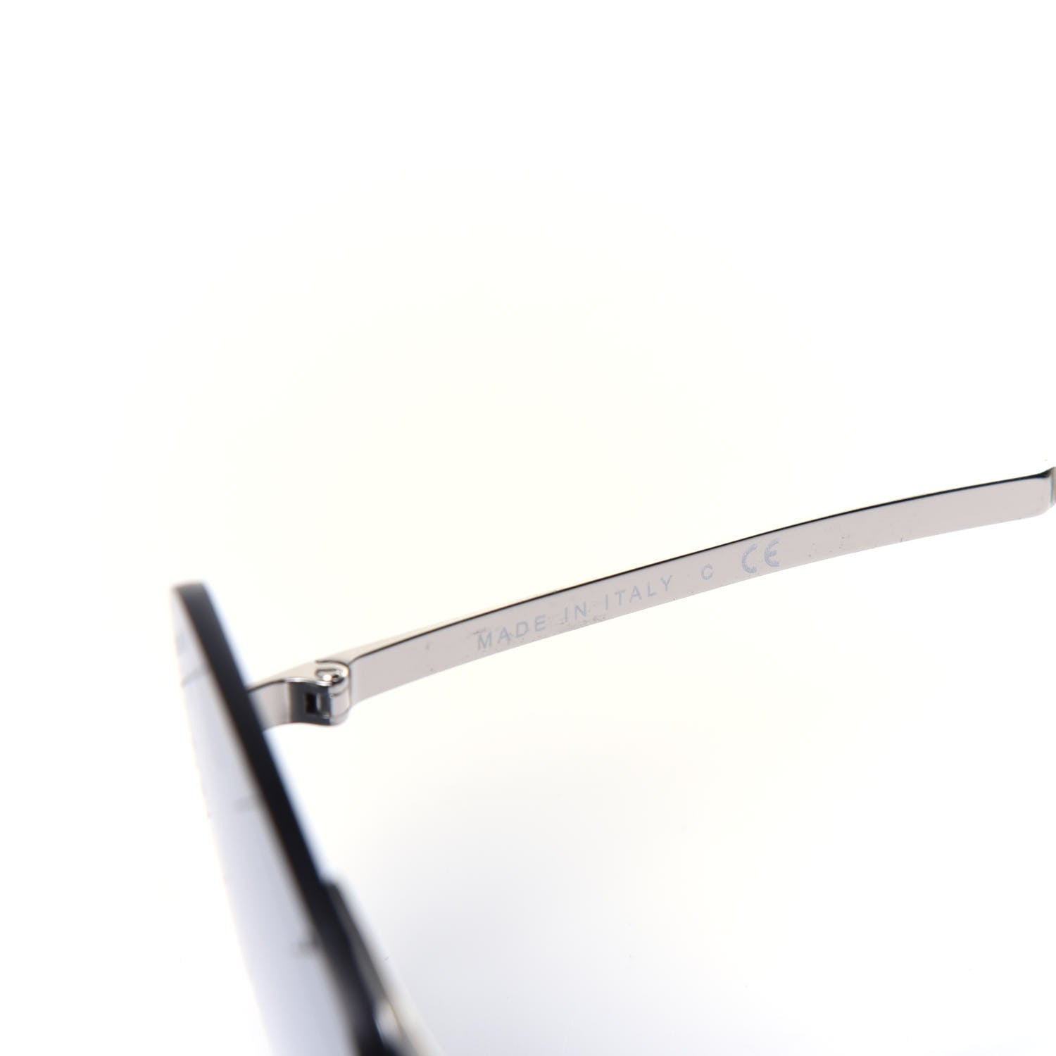 Chanel Pilot Aviator Sunglasses 4218 Silver 6 of 6