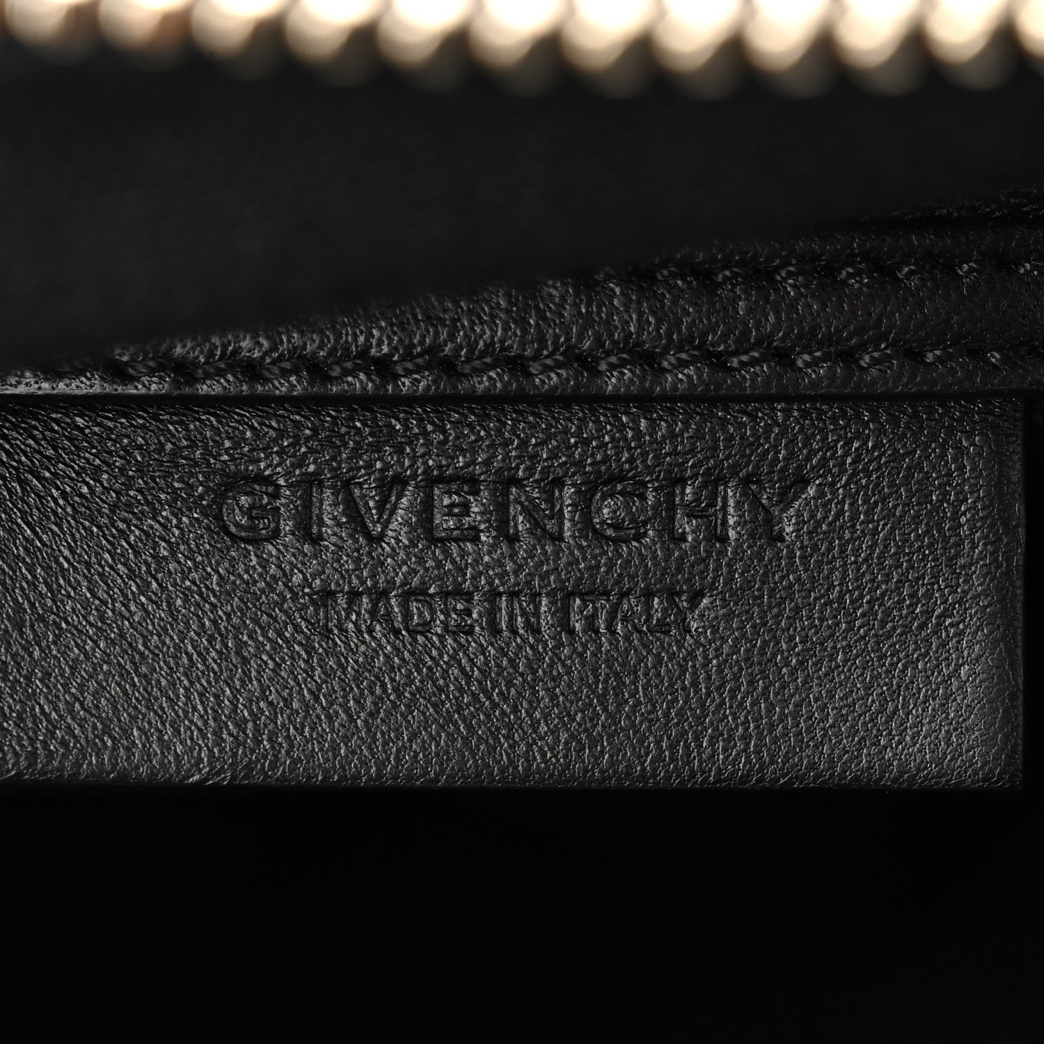 Givenchy Calfskin Crocodile Embossed Mini Antigona Black 6 of 11
