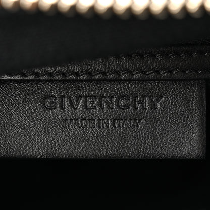 Givenchy Calfskin Crocodile Embossed Mini Antigona Black 6 of 11