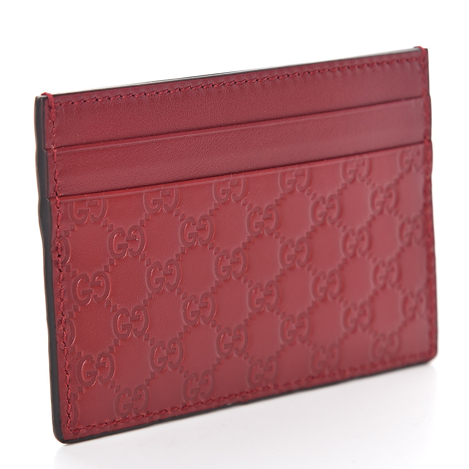 Gucci Microguccissima Card Holder Red 3 of 7