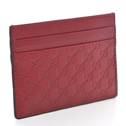 Gucci Microguccissima Card Holder Red 3 of 7