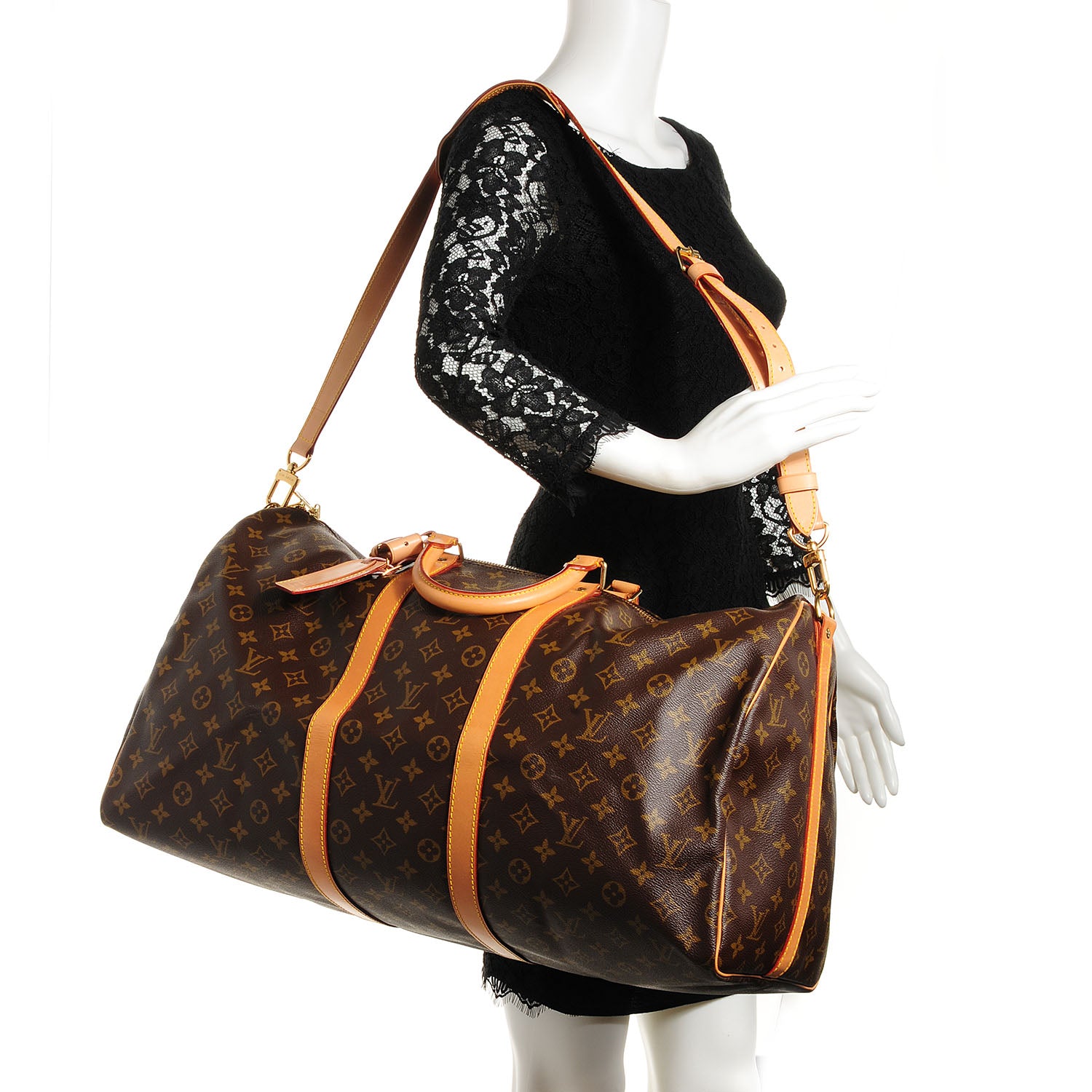 Louis Vuitton Monogram Keepall Bandouliere 55 2 of 7
