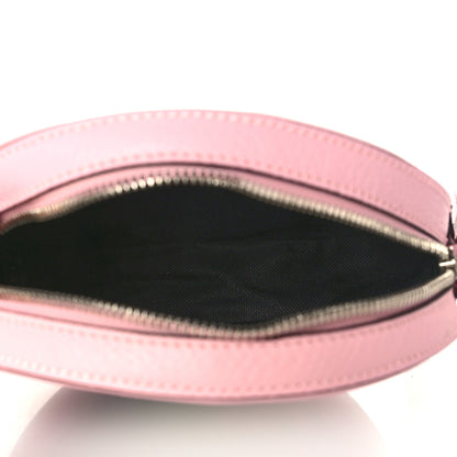 Gucci GG Supreme Monogram Psychedelic Round Shoulder Bag Black Multicolor Sugar Pink 5 of 10