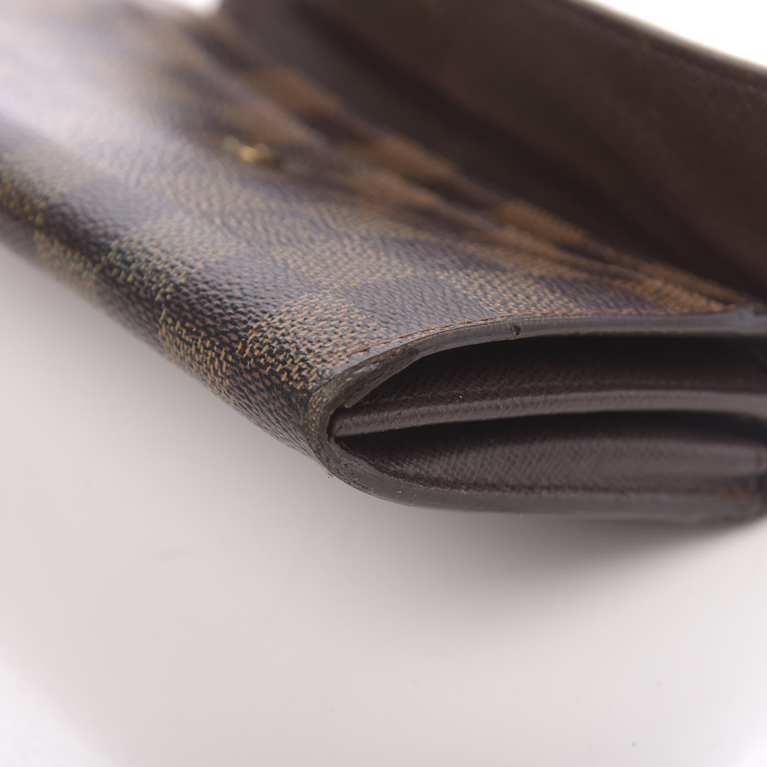 Louis Vuitton Damier Ebene Sarah Wallet 11 of 12