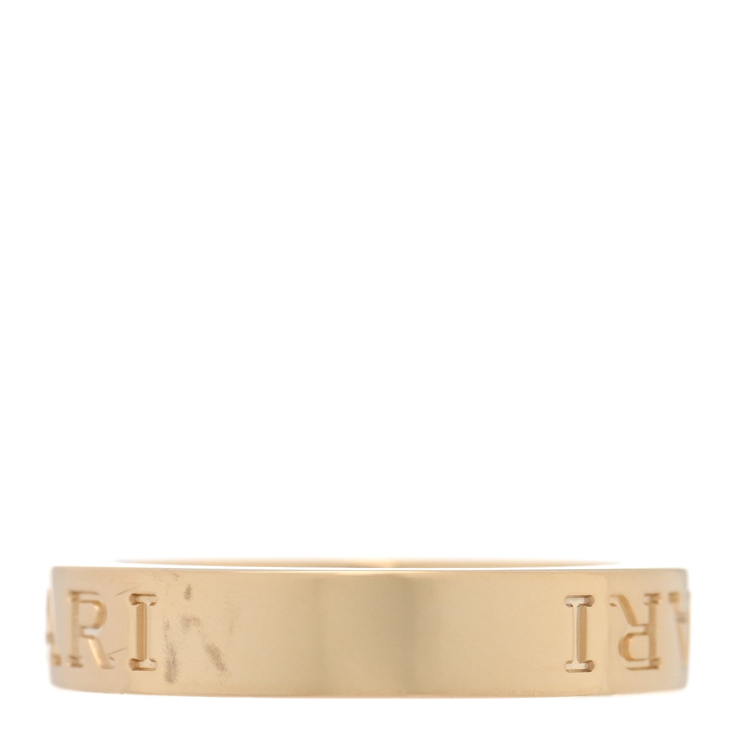 Bulgari 18K Yellow Gold Diamond B.Zero1 Essential Band Ring 52 6 3 of 4