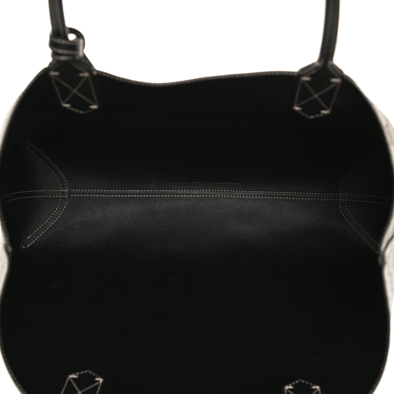 Gucci Calfskin GG Supreme Monogram Medium Reversible Tote Black 10 of 23