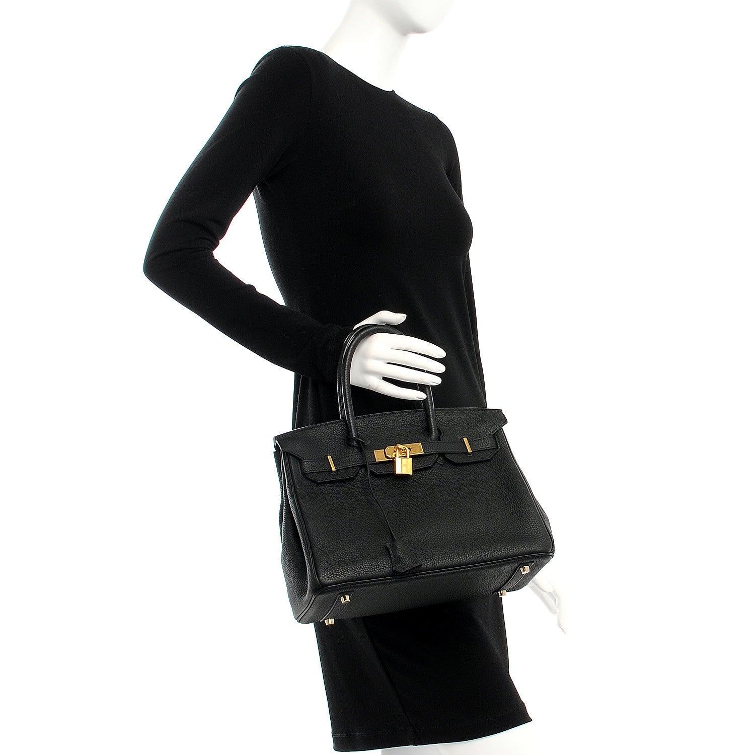 Hermes Togo Birkin 30 Black 2 of 31