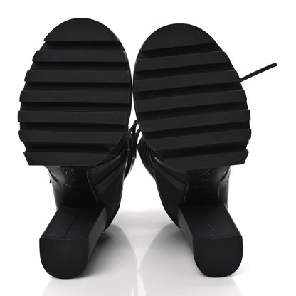 Louis Vuitton Patent Calfskin Monogram Star Trail Ankle Boots 39 Black 5 of 7