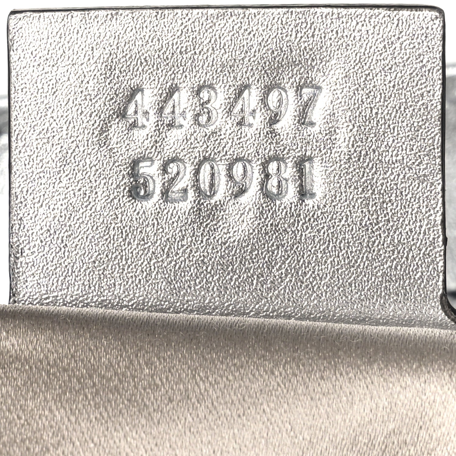 Gucci Sequin Matelasse Small GG Marmont Shoulder Bag Silver 6 of 8