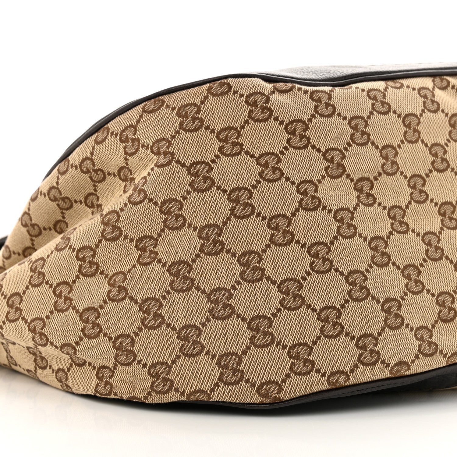 Gucci Monogram Medium Charlotte Hobo Brown 9 of 12