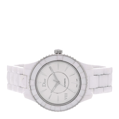 Christian Dior Stainless Steel Ceramic 38mm Dior VIII Automatic Watch White 2 of 5