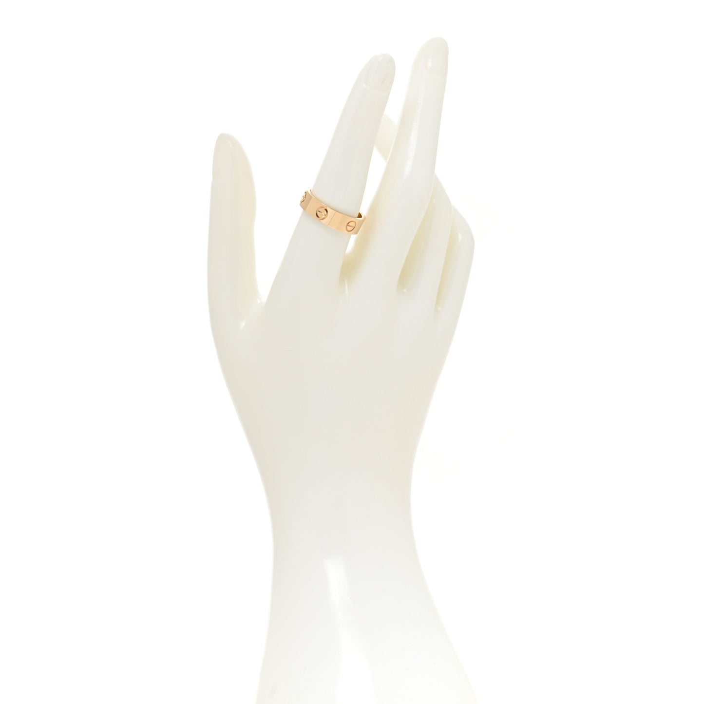 18K Yellow Gold 5.5mm LOVE Ring 57 8