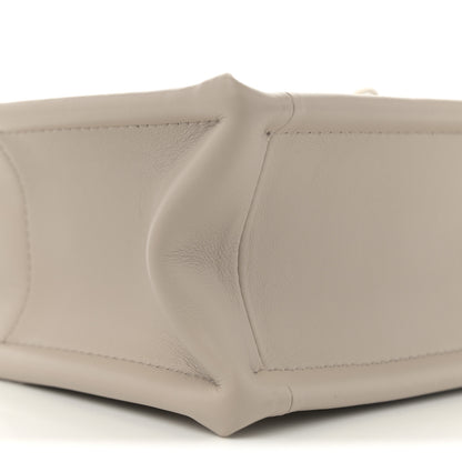 Christian Dior Calfskin Macrocannage Mini Book Tote Desert Taupe 9 of 10