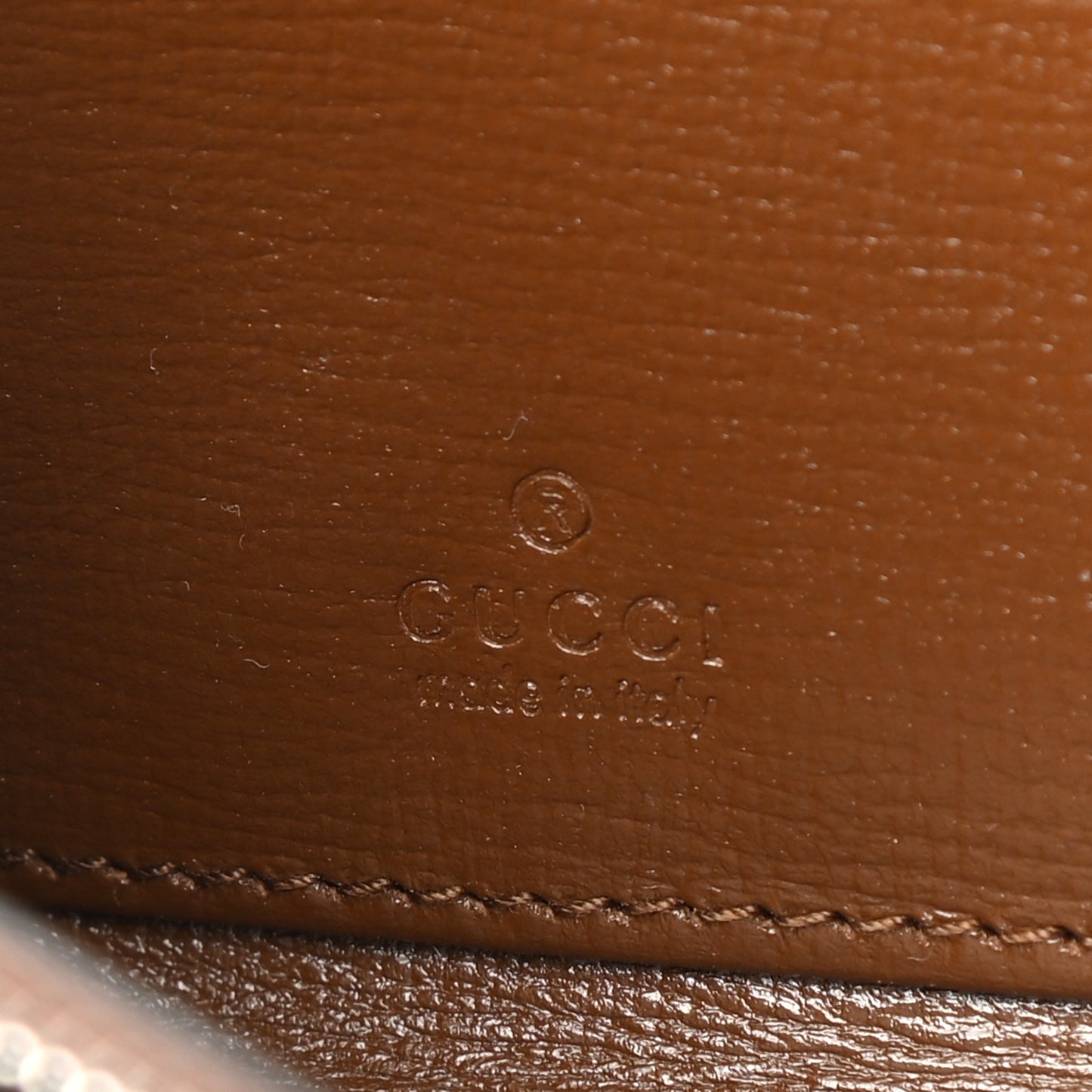 X GUCCI GG Monogram Azalea Calfskin Neo Classic Zip Around Wallet Beige Ebony Brown Sugar