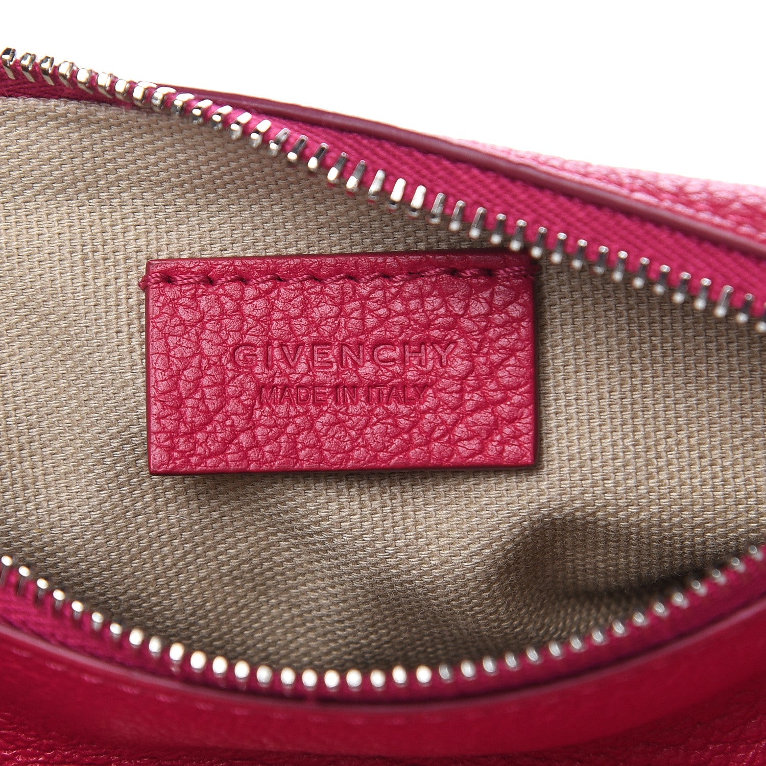 Givenchy Sugar Goatskin Pandora Wristlet Magenta 6 of 9