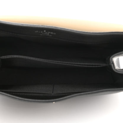 Louis Vuitton Soft Calfskin Lockme II Top Handle Vanille Black 5 of 8