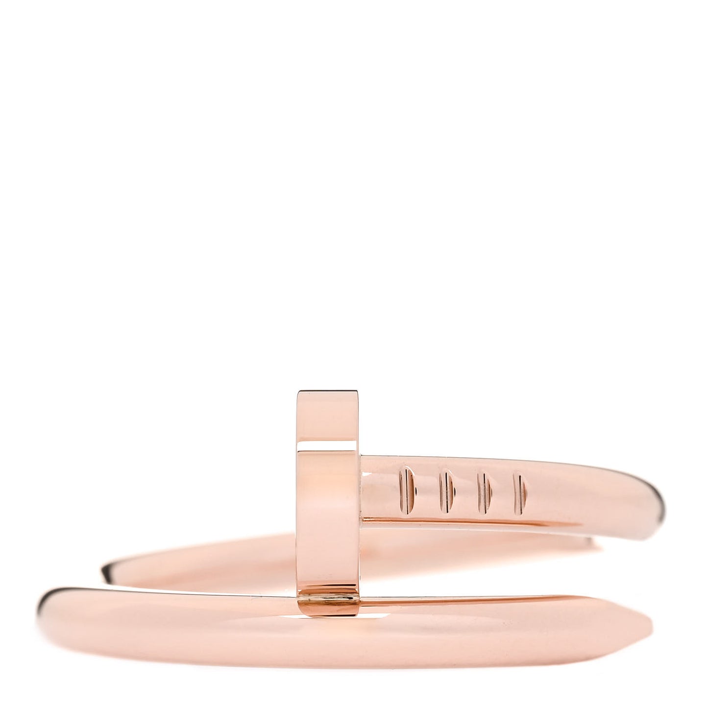 18K Pink Gold Juste Un Clou Ring 57 8