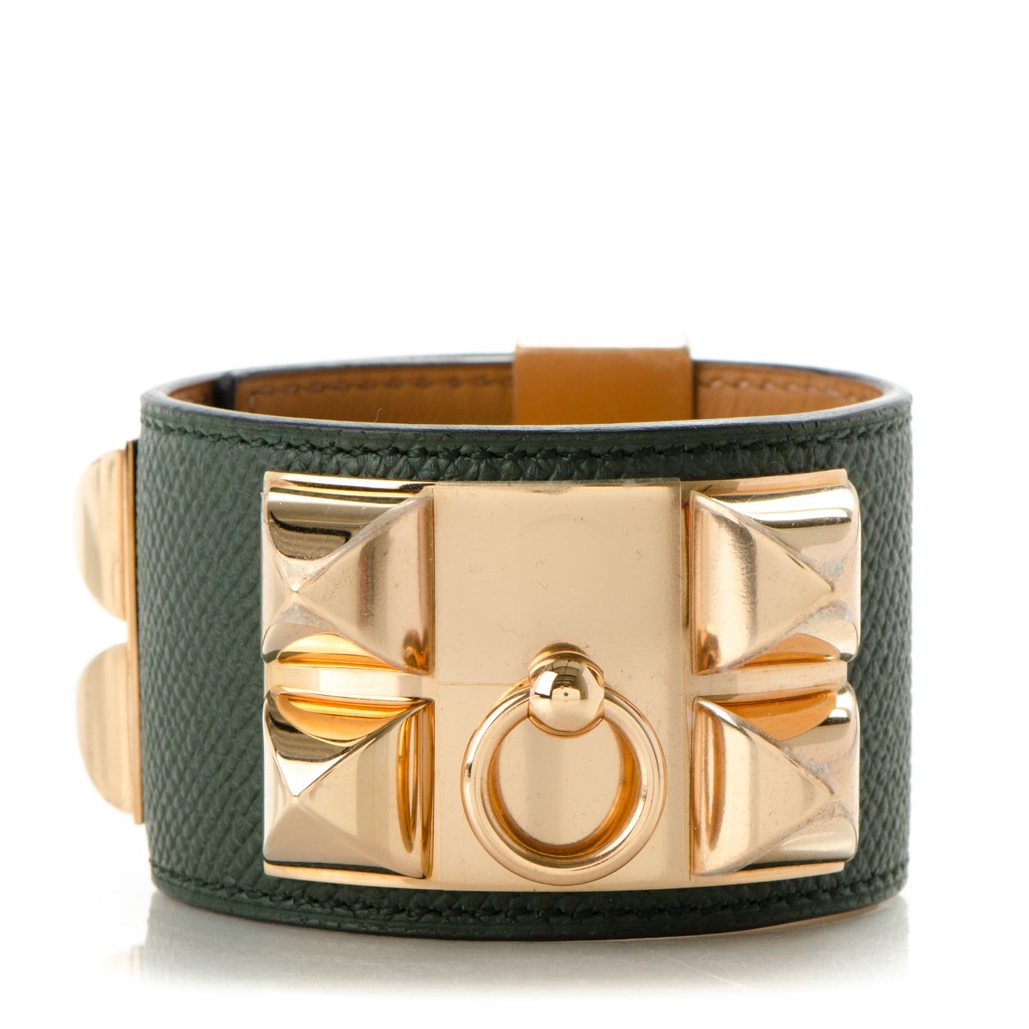 Epsom Collier de Chien CDC Bracelet S Vert Anglais
