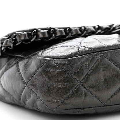 Chanel Calfskin Quilted Small Chain Me Flap Grey 9 of 12