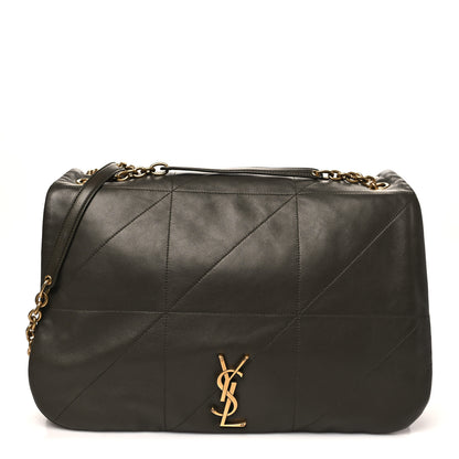 Saint Laurent Lambskin Matelasse Monogram Large Jamie 4.3 Light Musk 1 of 11