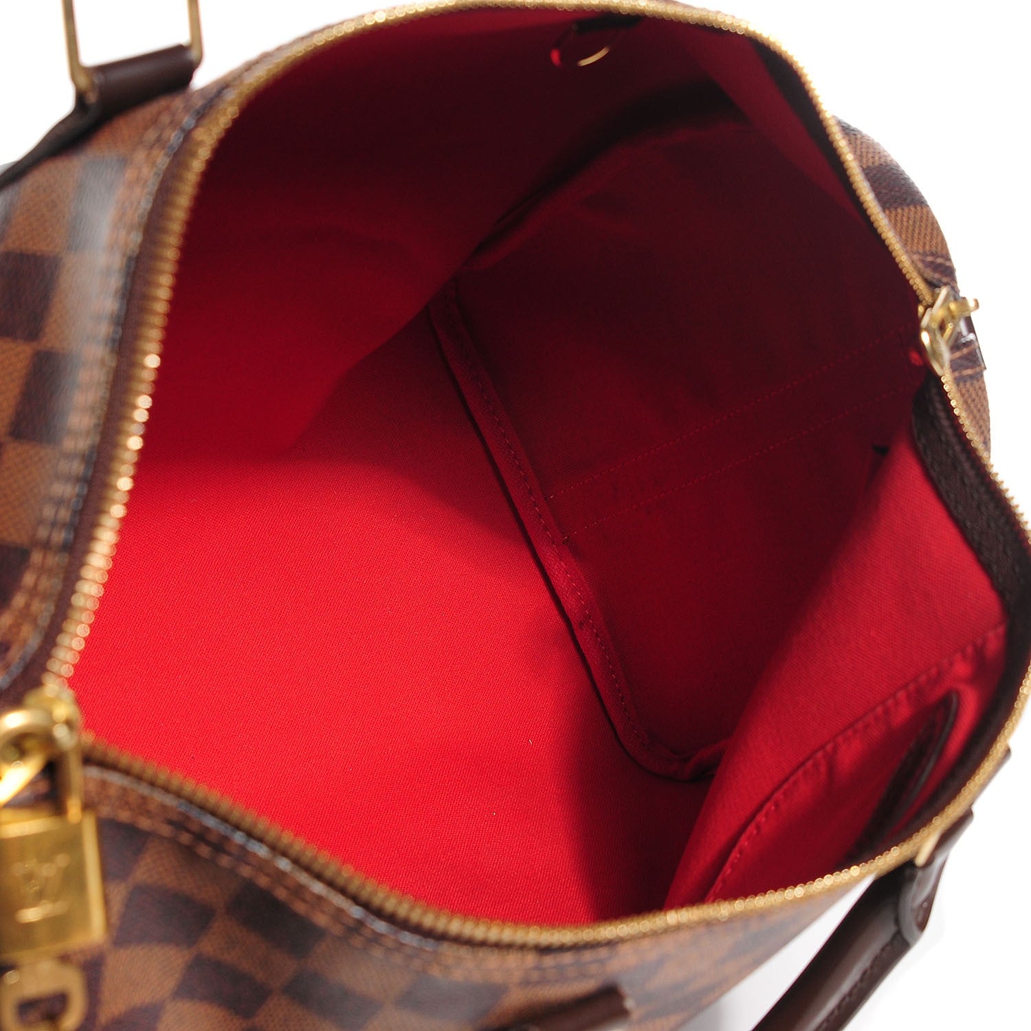 Louis Vuitton Damier Ebene Speedy Bandouliere 35 5 of 8