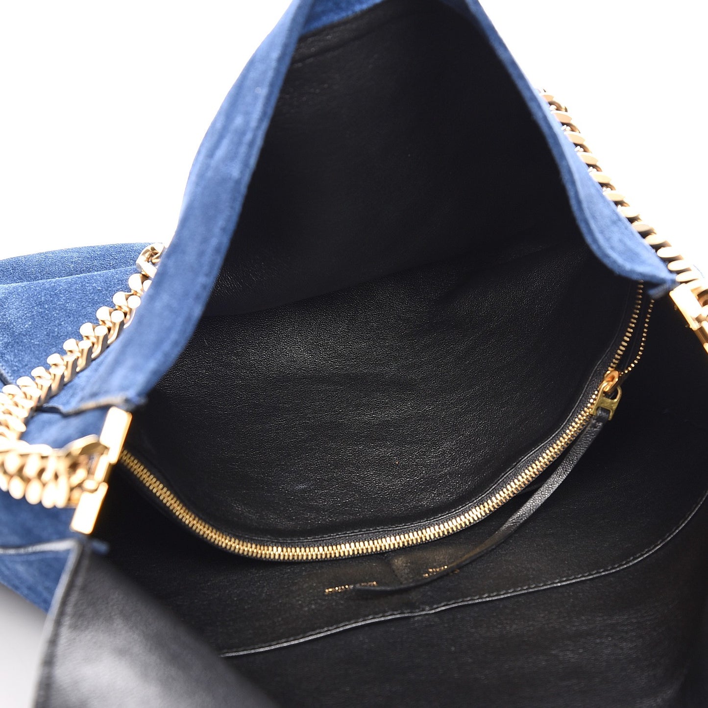 Suede Medium Gourmette Ocean Blue