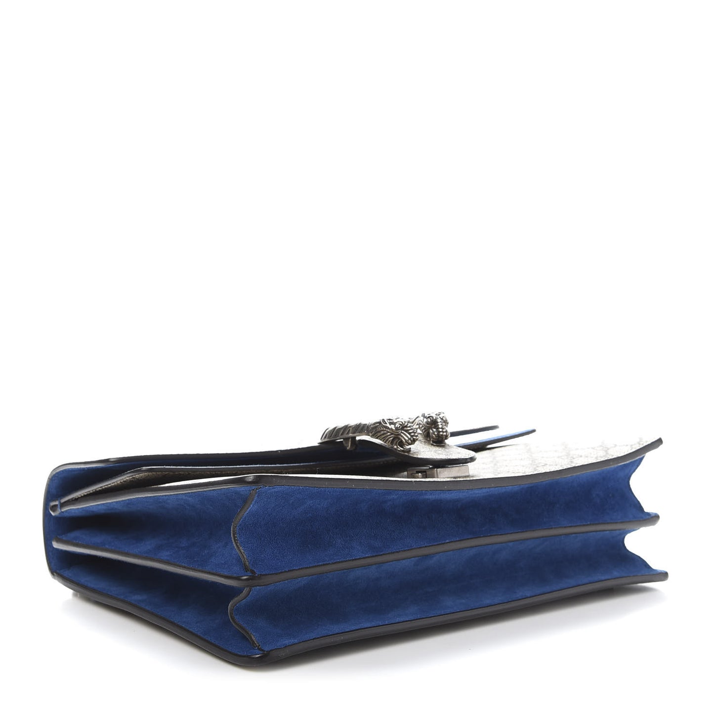 GG Supreme Monogram Medium Dionysus Shoulder Bag Blue