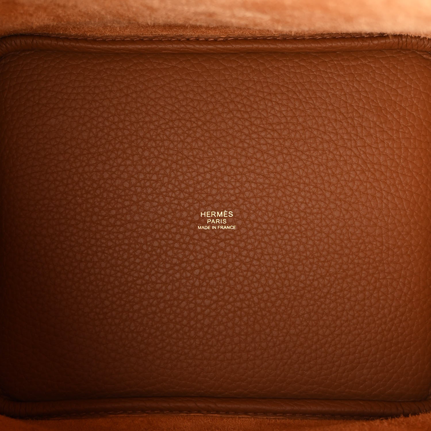 Hermes Taurillon Clemence Picotin Lock 22 MM Gold 5 of 11