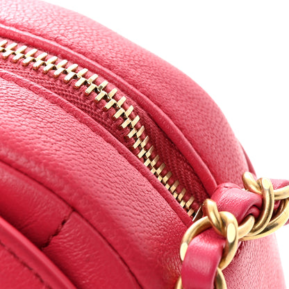 Chanel Lambskin Quilted Coco Midnight Camera Case Pink 11 of 11