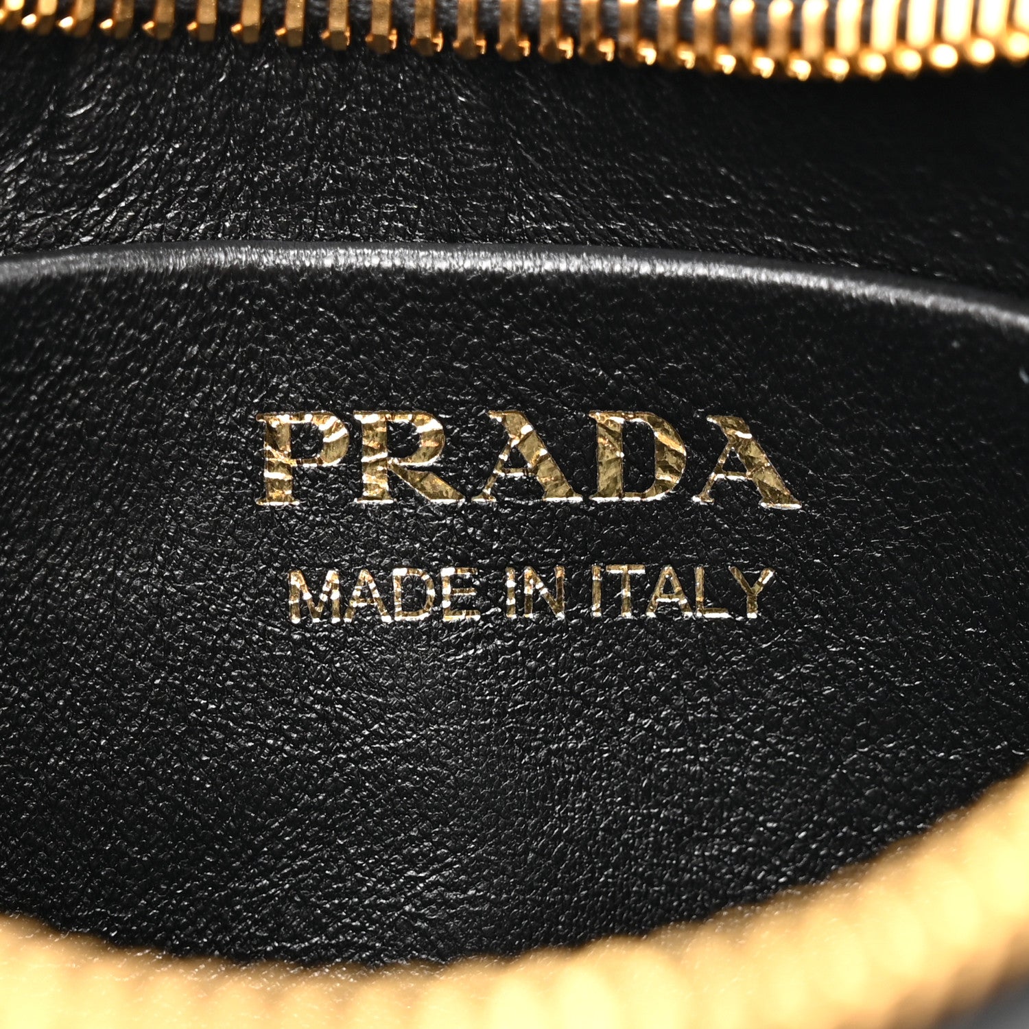 Prada Soft Calfskin Mini Arque Shoulder Bag Black 6 of 9