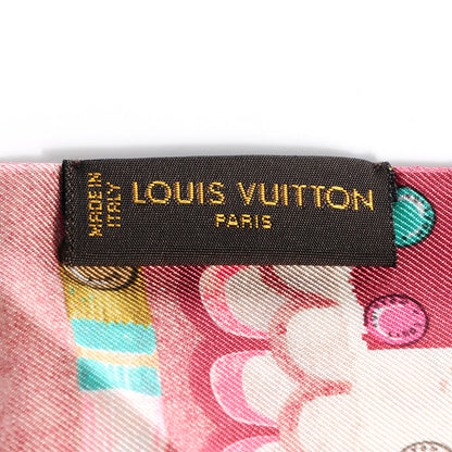 Louis Vuitton Silk Escale Bandeau Pink 4 of 5