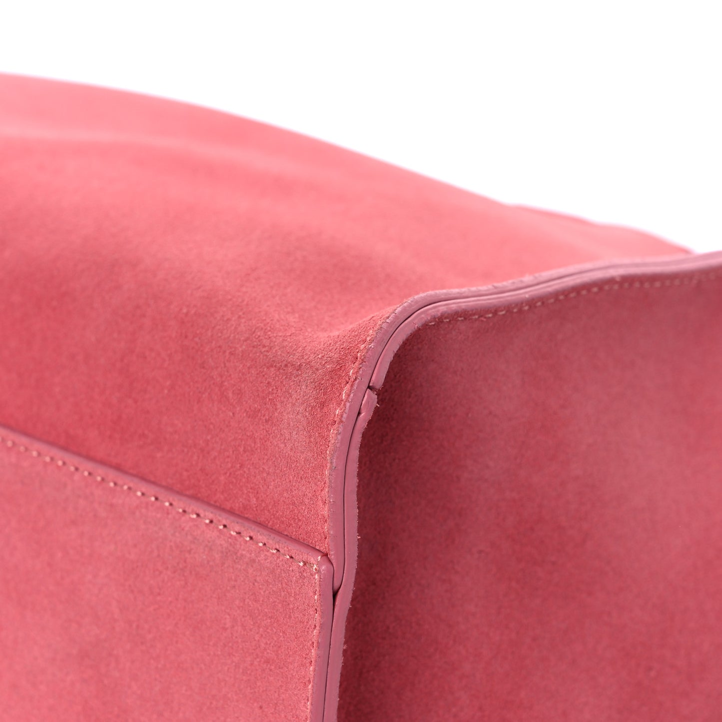 Suede Large Sun Bag Blush