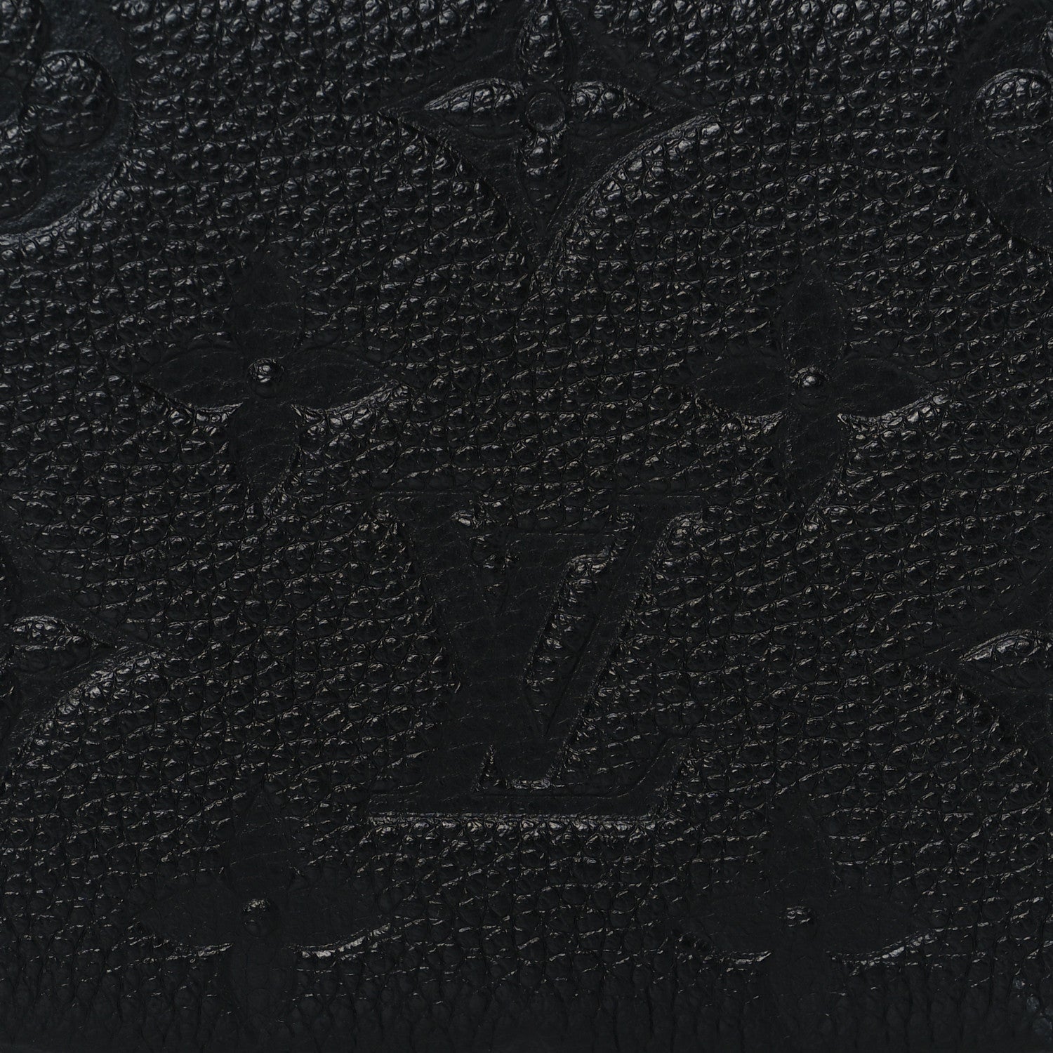 Louis Vuitton Empreinte Zippy Coin Purse Black 7 of 8