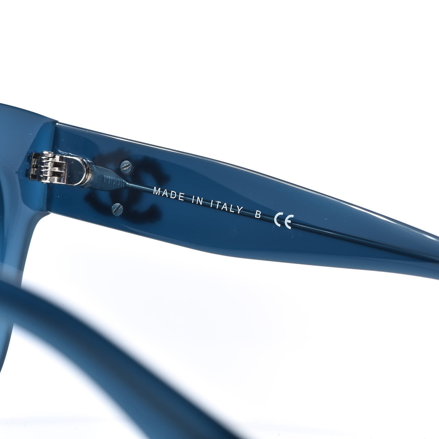 Chanel Acetate Mirror CC Square Fall Sunglasses 5357 Dark Blue 6 of 8