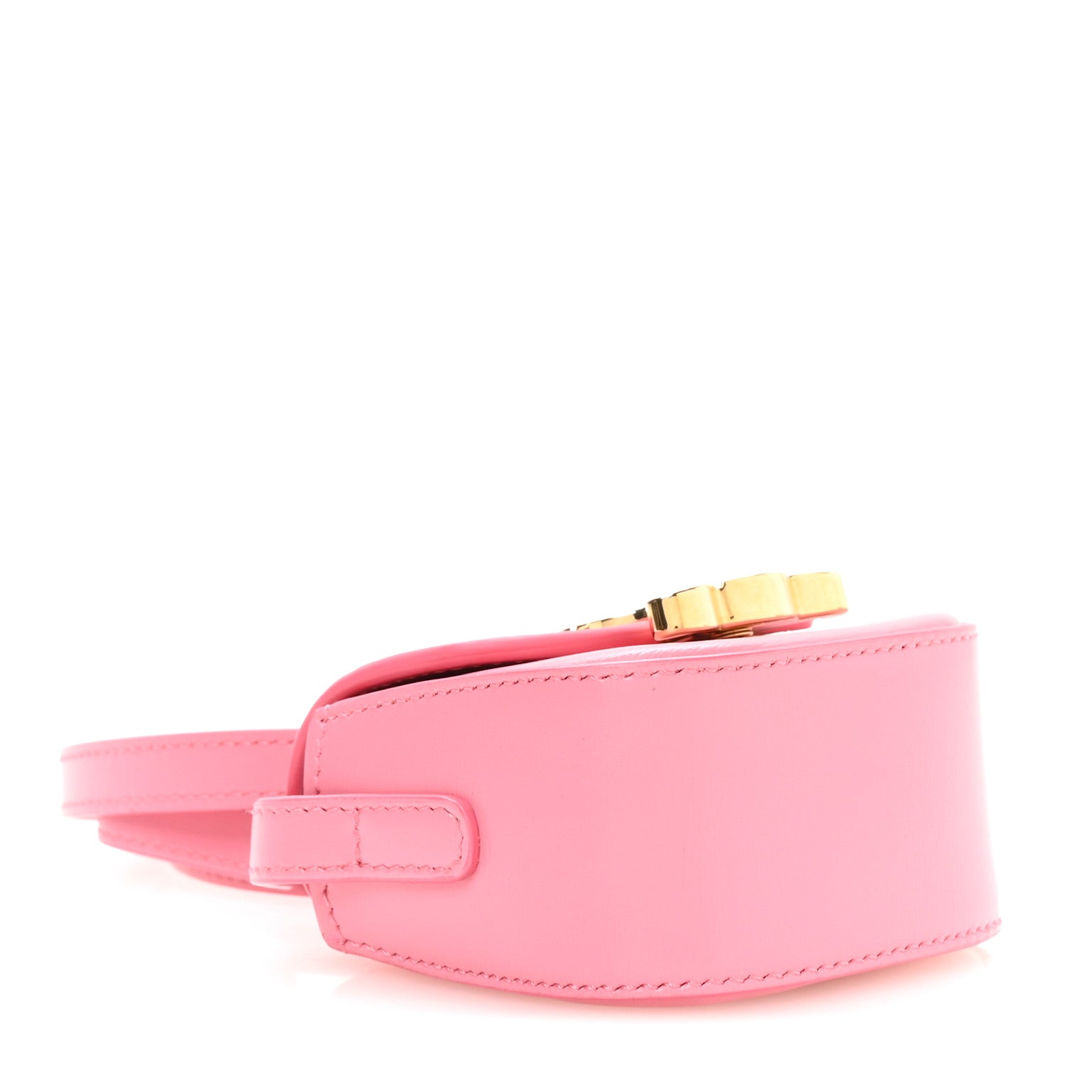 Celine Calfskin Triomphe Airpods Case With Strap Flamingo 4 of 11