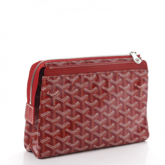 Goyard Goyardine Miroir Toiletry Bag PM Red 4 of 8