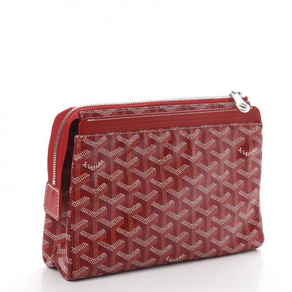Goyard Goyardine Miroir Toiletry Bag PM Red 4 of 8